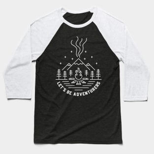 Let's Be Adventurers Baseball T-Shirt